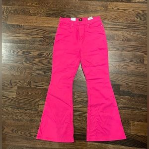 Lee Hot Pink Flare Jeans